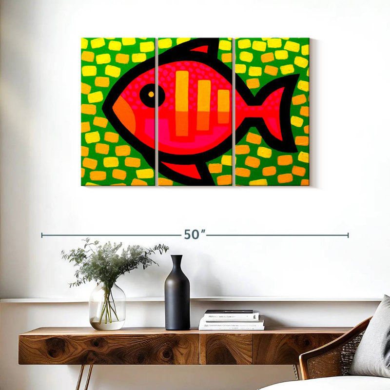 Brampt Big Fish, 24" H x 38" W