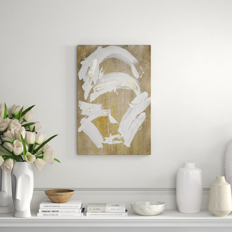 Gesture 2 Print by Jennifer Hollack Raboin, Stretched Canvas, 39" H x 26" W x 2" D