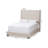 Kletter Upholstered Wingback Bed-1501311424-1501311426
