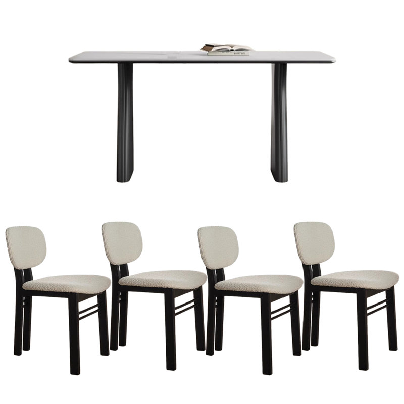 Table de salle à manger Durable, H 29,52 po x L 55,11 po x l 31,49 po