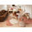 Mushroom Hunt Upholstered Pouf