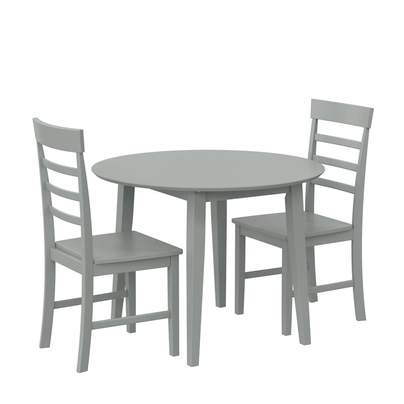 Skycrest 2 - Person Dining Set, Grey