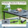 Alyah 6 - Person Metal Patio Dining Set with Rectangular Table