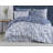3 Pieces  Navy Blue  Geometric Pattern Modern Double Face 100% Cotton Duvet Cover Set-767907205