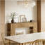 Table d'appoint rustique, console élégante en bois