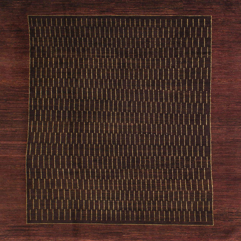 Abstract Indoor Rug, Square 3'