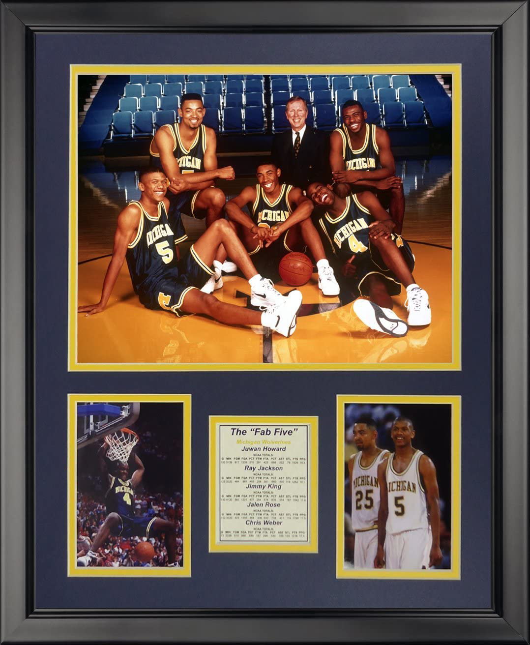 Larry Bird Jalen Rose Father Jalen Rose's Dad On Sale