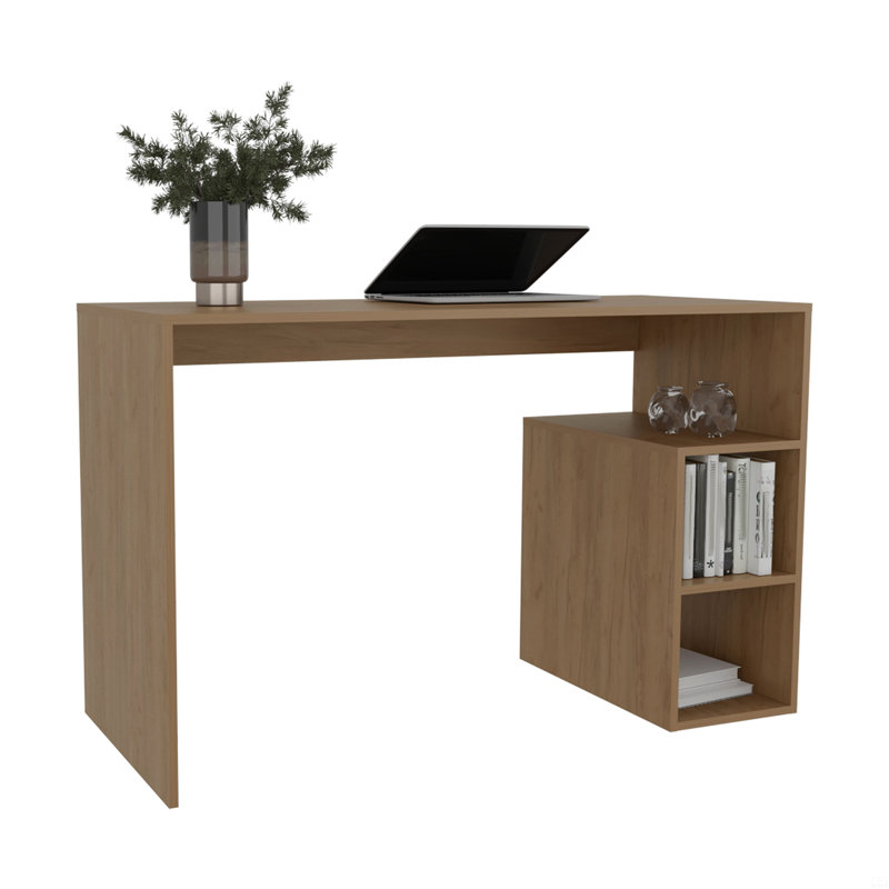 Bureau d'écriture uni à quatre tablettes de 47 po de largeur