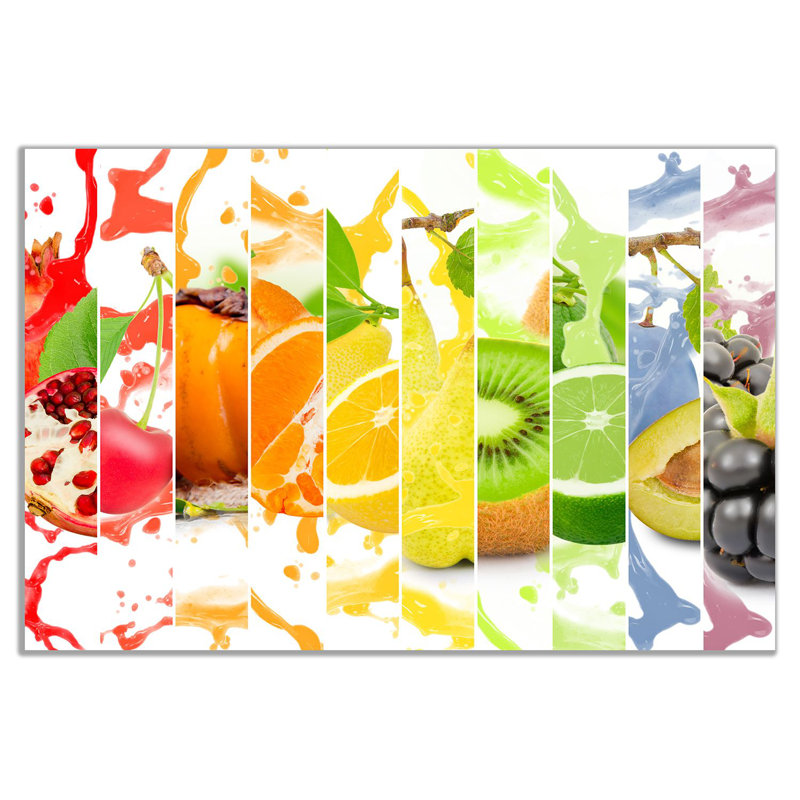 Fruit Healthy Kitchen - Wrapped Canvas Print, 41cm H x 61cm W