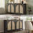 Boho - Rattan Sideboard With Adjustable Shelves-1372967942