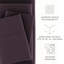 Ensemble de draps carreauté et gaufré Becky Cameron-1886206448-1886206458