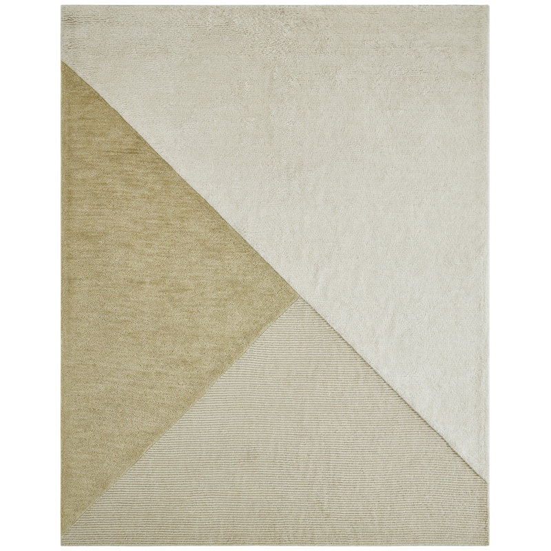 Arlo Hand Tufted Wool Geometric Area Rug, 8'6" x 11'6"