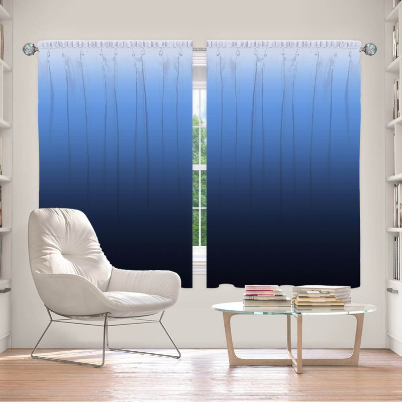 Ensemble de 2 panneaux de rideaux pour fenêtre Vandela par Susie Kunzelmanelman - Ombre, L 56 po x L 78 po