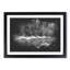 Winter Forest and Lake Paint Splash - Picture Frame Graphic Art-62805002-62805008