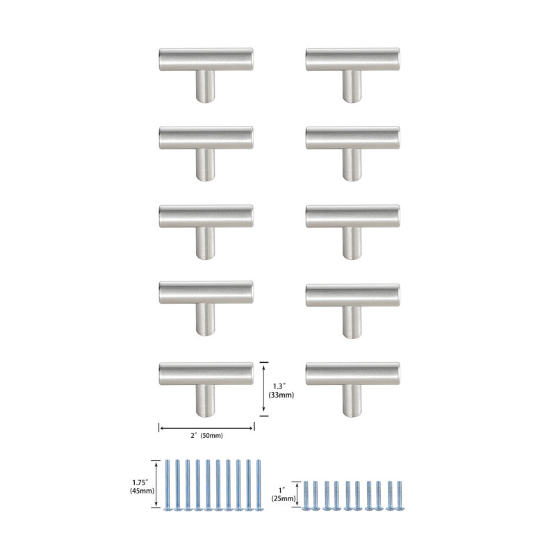 Brill Bar Pull, Brushed Nickel