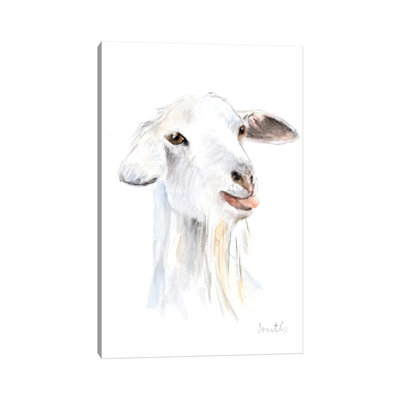 «Goat I» par Lanie Loreth - peinture sur toile tendue