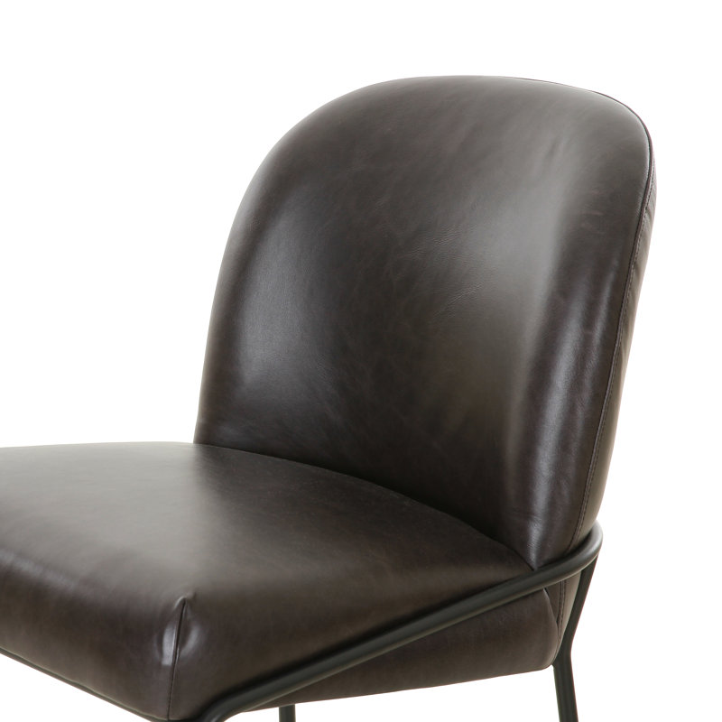 Astrud 25" Counter Stool, Faux Leather  Sierra Butterscotch, Bar Stool (30.5" Seat Height)