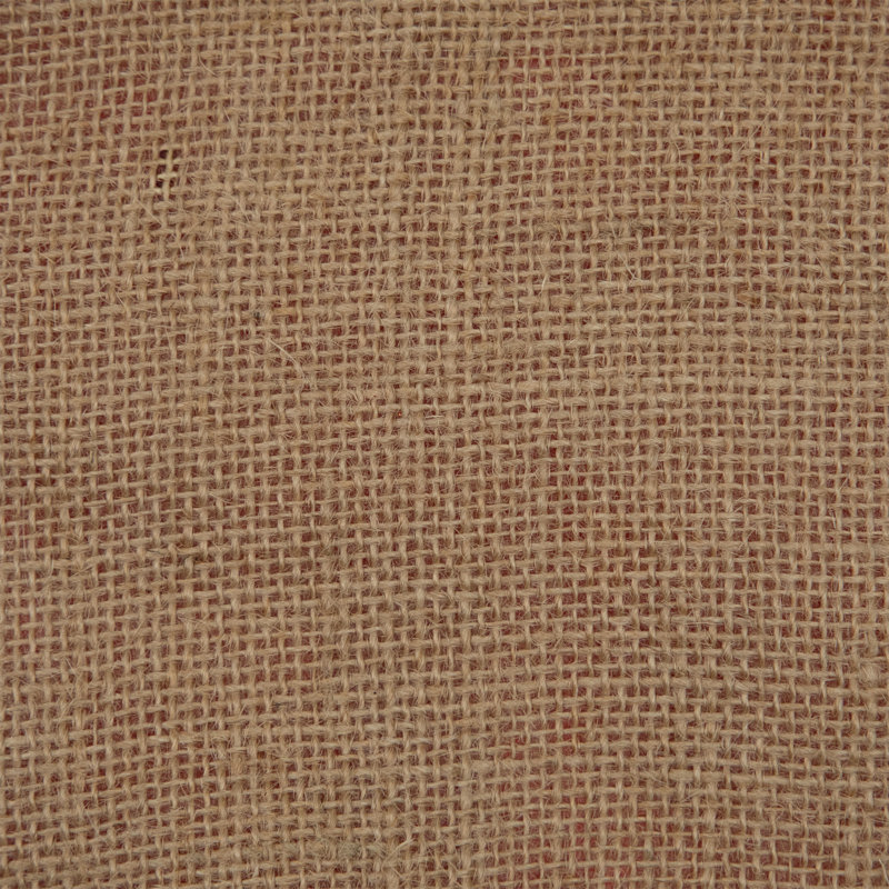 Mini jupe d'arbre de Noël rustique en toile de jute 20 po avec bordure écossaise rouge