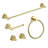 Circular 5 - Piece Bathroom Hardware Set-90977496