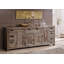 Nature 210cm Solid Wood Sideboard