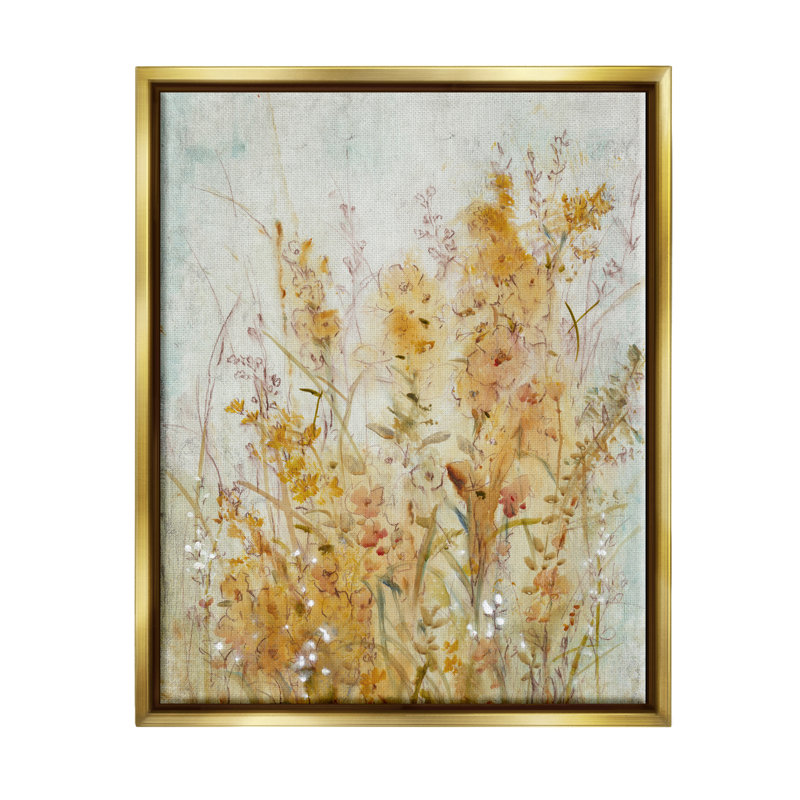 «Wildon Home®», art mural sur toile flottante avec fleurs abstraites par Tim O'toole, H 31 po x l 25 po x P 1,7 po
