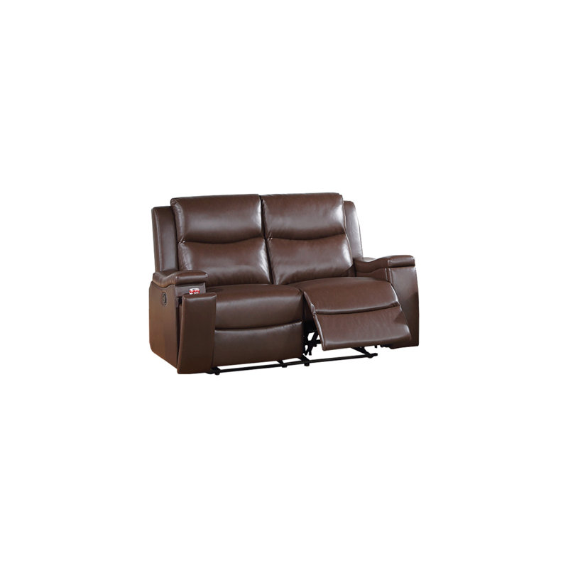 Canapé inclinable en cuir de polyuréthane inclinable, Chameau