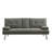 Loveseat Sofa Bed with Cup Holders,Convertible Folding Sleeper Couch Bed-1963053796