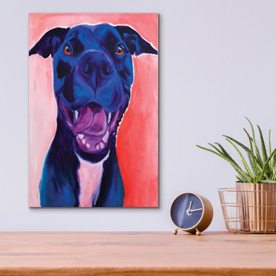 " Pit Bull - Crysanthemum " by Dawg Painter