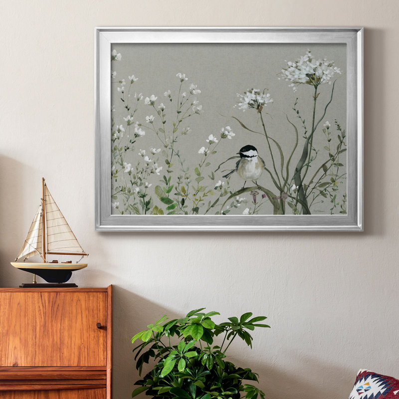 " Open Sky Study I ", Silver Framed, 30.5" H x 42.5" W x 1" D