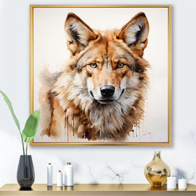 Art mural fantaisiste «Coyote II» - Coyote
