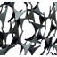 Ensemble de 3 décorations murales étoile en métal avec découpe 15 ", 19", P 23 "-1551990696