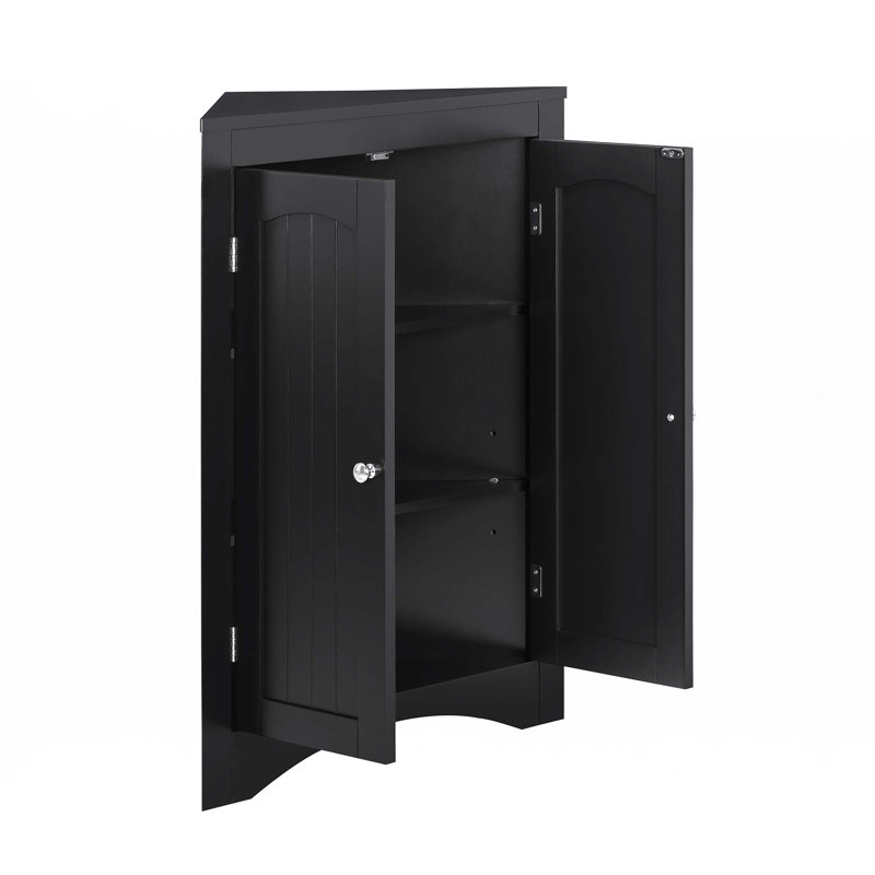 Armoire de coin de salle de bain