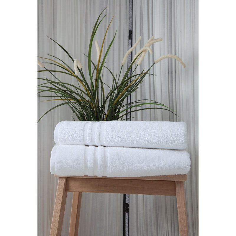 Kressley Midweight Bath Towel, White