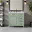Meuble-lavabo autoportant 36 po avec lavabo en céramique 36 po-996284745-996284746
