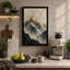 Mountain at Sunrise Scandinavian - Wrapped Canvas-1243395081-1243396083