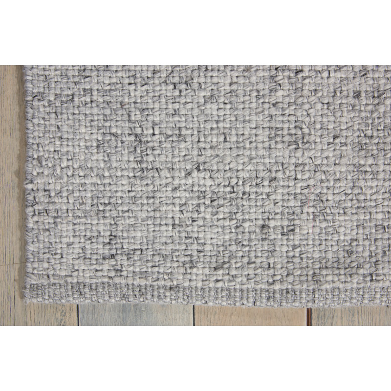 Tobiano Solid Colour Hand Woven Area Rug, Rectangle 236 x 297cm