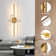 32'' Battery Operated Wall Sconces with Remote Control, Dimmable Wall Sconces Set of Two, 350°Rotate