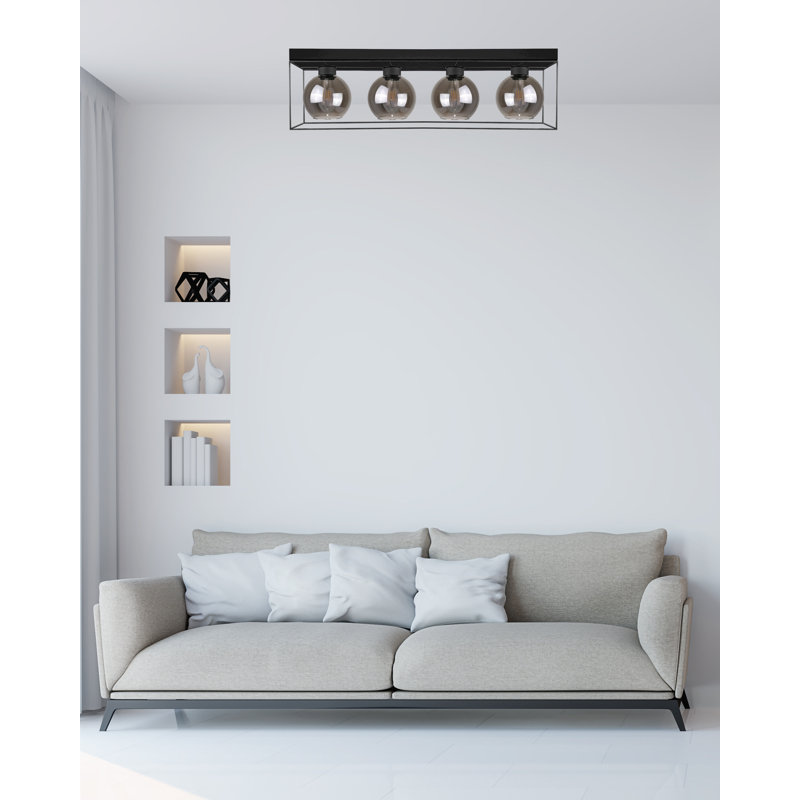 Aevyn Glass Flush Mount