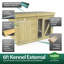 Dog Kennel and Run-81403662