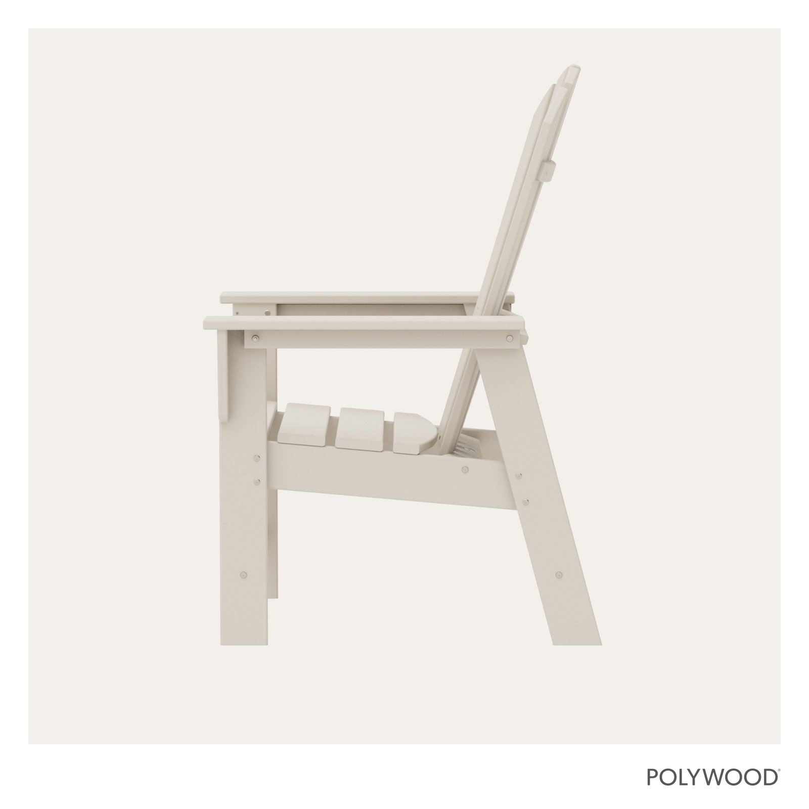 POLYWOOD® South Beach Adirondack Chair, Sand