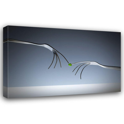  De Kogel, Wieteke Gallery Wrapped Canvas Art Titled: Michelangelo ;-)
