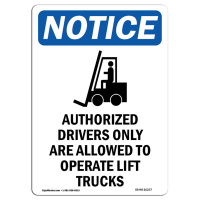 Authorized Drivers Sign