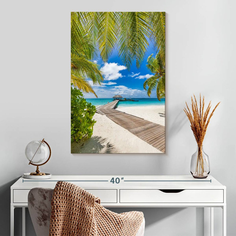 Aletra Maldives Seaside Dock, 30" H x 20" W