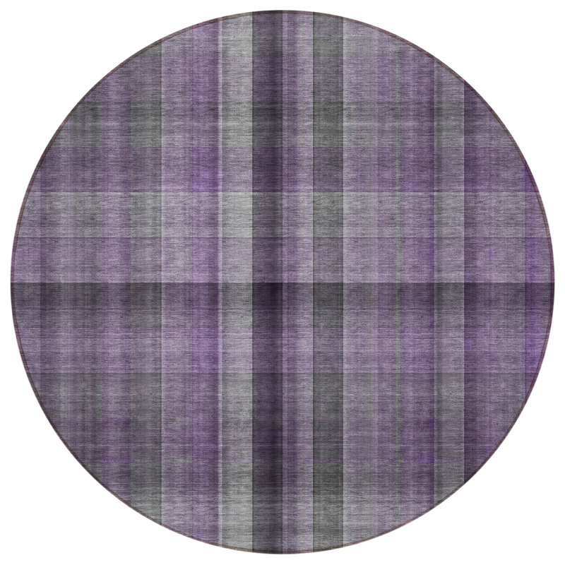 Tapis d'intérieur rond 8 po
