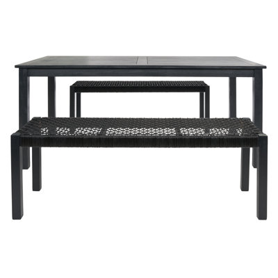 Mambo 67" Acacia Patio Dining Set