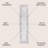 Maythel Classic Border Marble Pattern High-Low Silver/Gold Rug-920131142