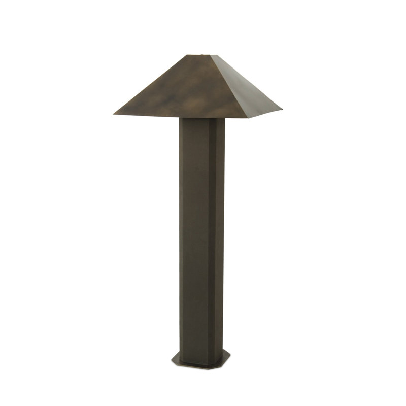 Lampe sur pied Kenric - Laiton bruni