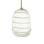 Chaise suspendue en rotin Riviera – blanc
