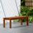 Anautica Patio 7pc Teak Finish Outdoor Furniture Dining Set -2007219001