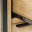 Bremond Block 43.8cm W Metal Bedside Table